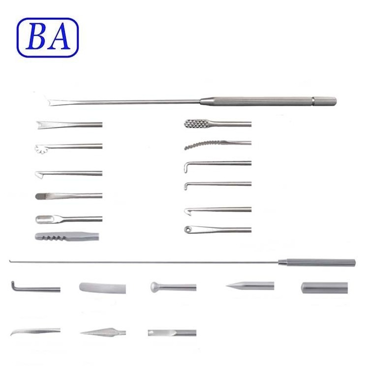 Surgical orthopaedics bone curettes/hook/knife/probe