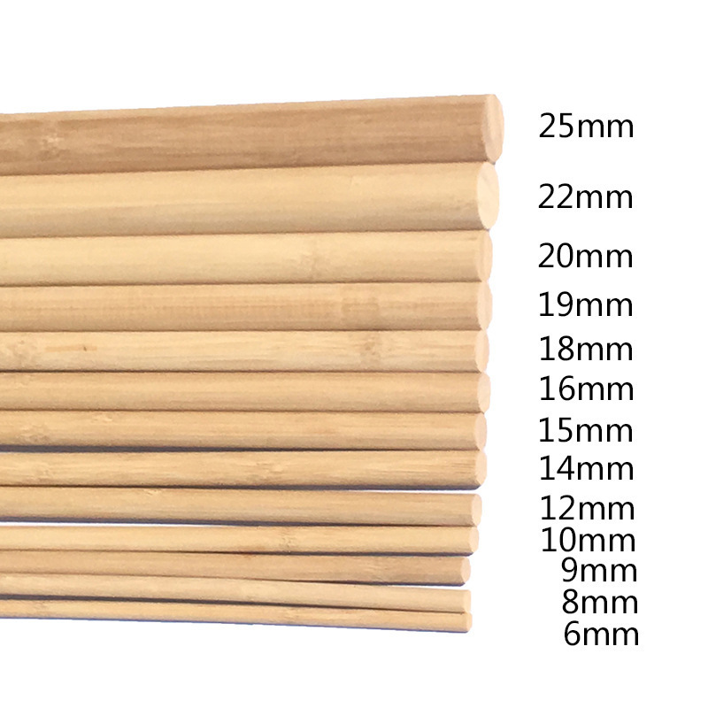 Bamboo Pole Raw Material Bamboo Round Pole For Toothbrush Handle