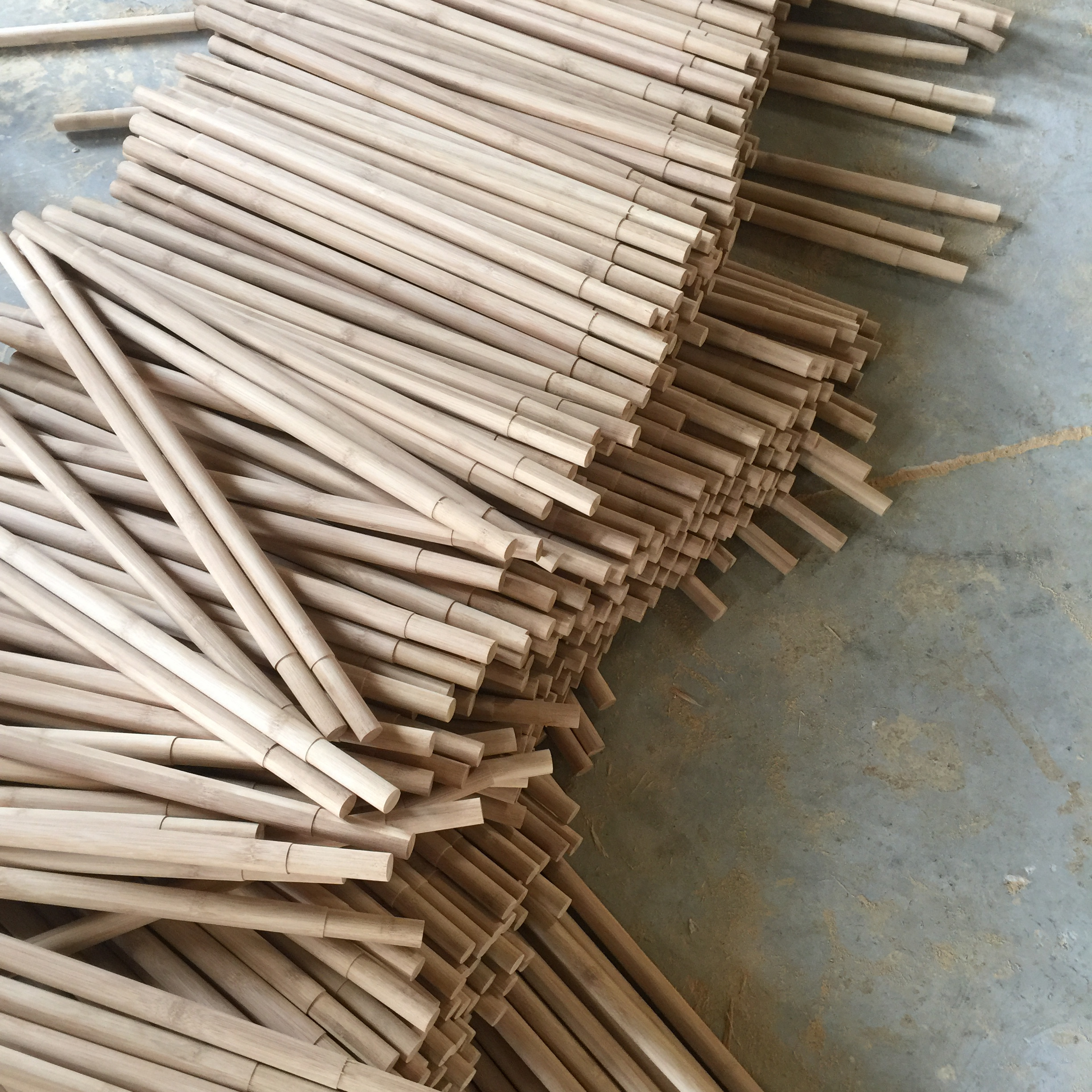 Bamboo Pole Raw Material Bamboo Round Pole For Toothbrush Handle