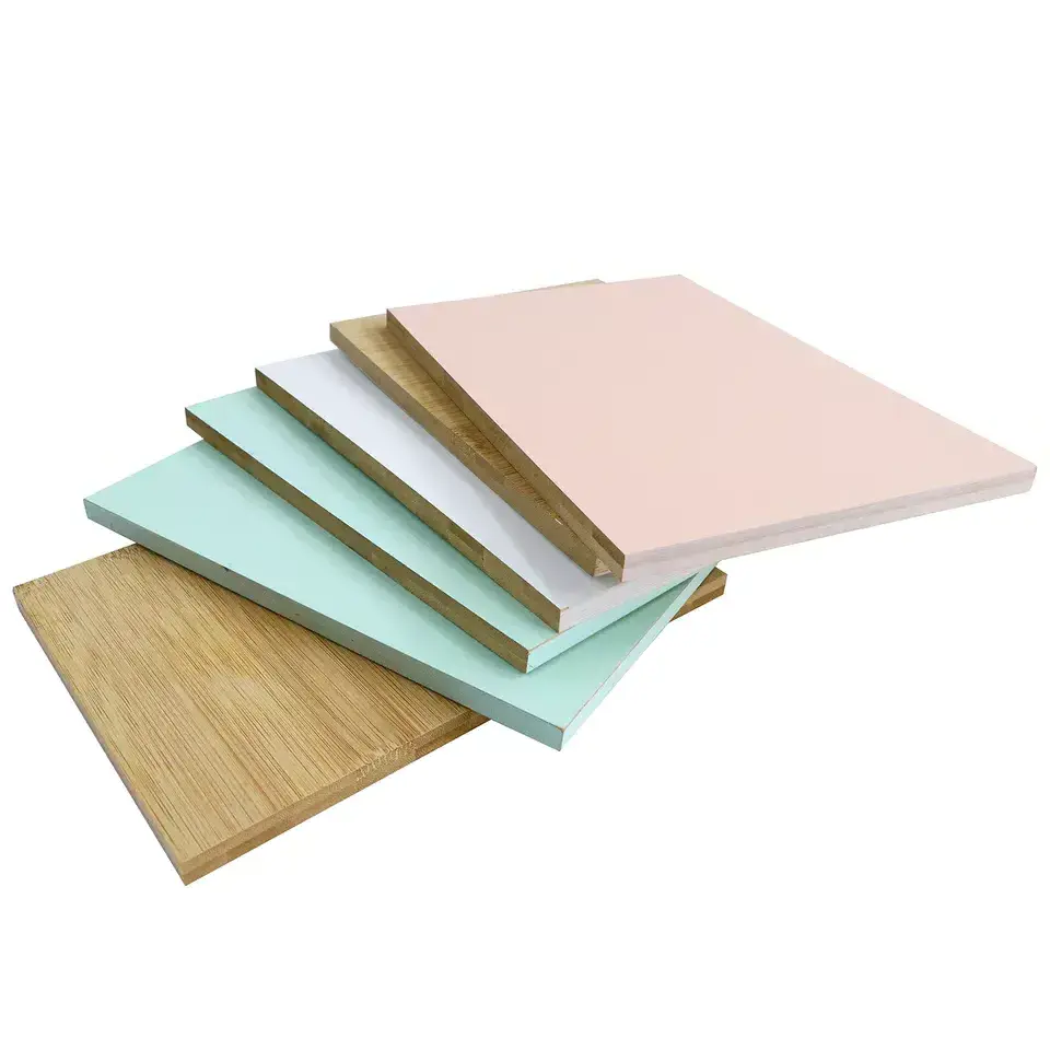 Custom colorful bamboo board solid bamboo plywood board bamboo plywood sheet for  table suface