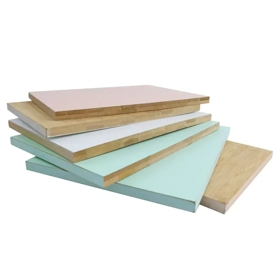 Custom colorful bamboo board solid bamboo plywood board bamboo plywood sheet for  table suface