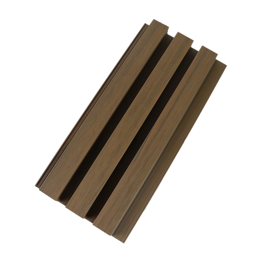 Easy to Install Exterior Environmentally Friendly Anti-fade Waterproof Wall Panel WPC Cladding For Outdoor Decoration