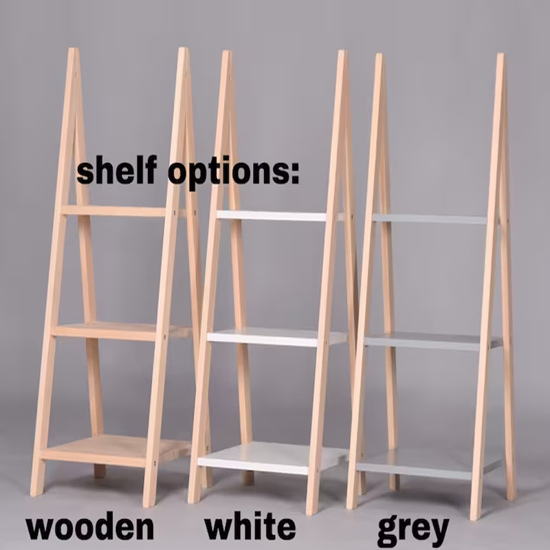 3-Tier Rubber Wood Extra Large Garment Kids Clothes Rack For Entryway and Bed Room