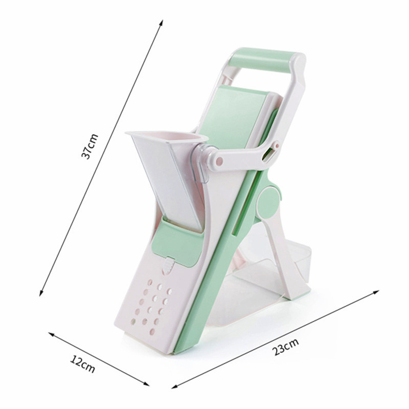 2024 New Product Amazon Top Seller Vegetable Slicer  Safe Slicer For Kitchen Foldable Veggie & Potato Slicer