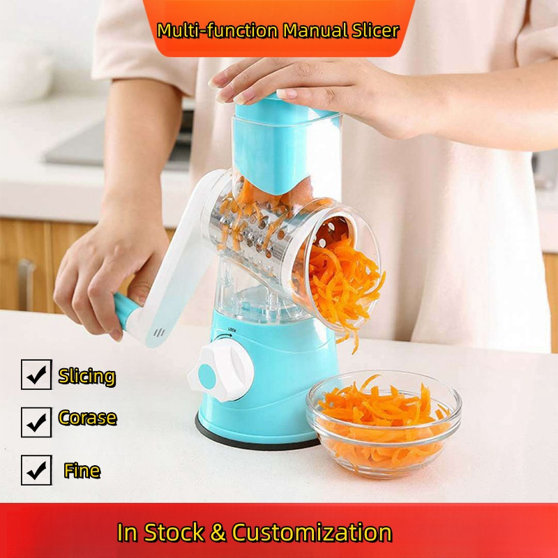 Hot Selling Kitchen Accessories 3 in 1 Food Cutter Veggie Onion Chopper Mandoline Slicer Multifunctional Vegetable Cutter