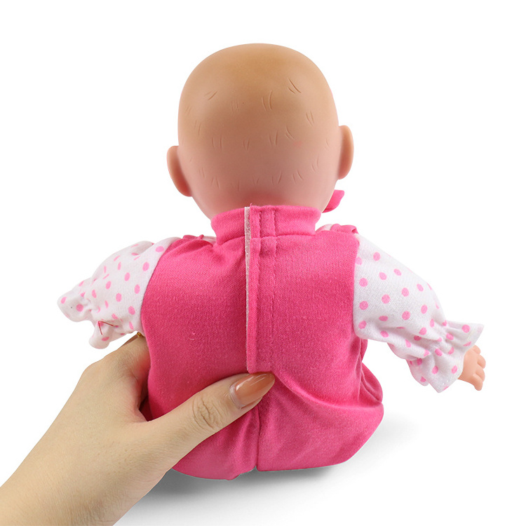 Banatoys Boneca 12Inch Cotton Body Baby Doll Silicone Newborn Baby Reborn Dolls For Girls With Nursing Bottle Accessories