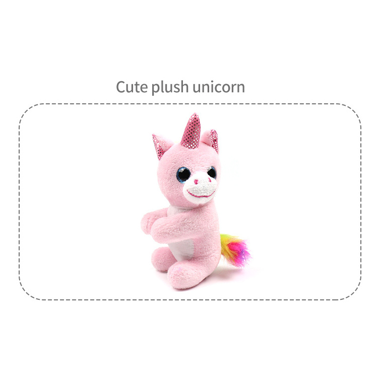 Custom pet small stuffed plush toy, soft unicorn plush toy for girls, mini peluches small unicorn stuffed animal plush toy