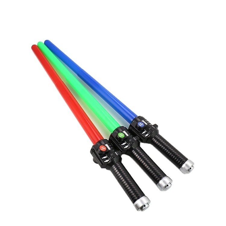 green red blue lgt light saber lighter lightsaber toy, kid foam plastic led flashing laser light up swords toy