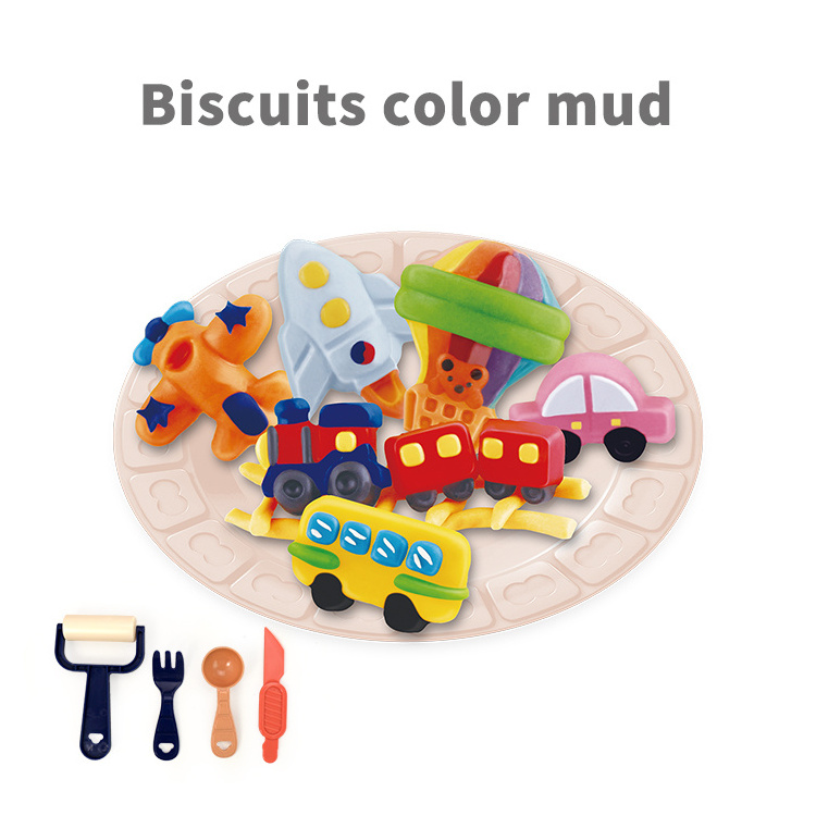 Banatoys Ninos Slime Making Kit Cookie Biscuits Playdough Diy Kits Modeling Clay Educational Toys Play Dough Kitchen Toys