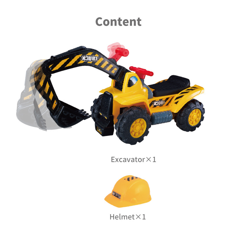 Toddler boys big toy cars, ride on car toy truck excavating machinery, For children baby kids toy car