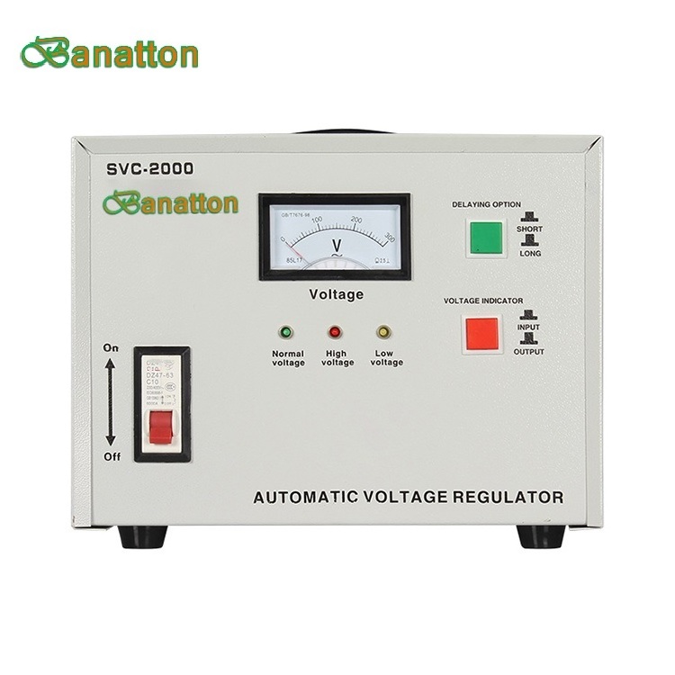 High Quality 50HZ/60HZ Frequency 2KVA 3KVA 5KVA AC Voltage Regulator/Stabilizer