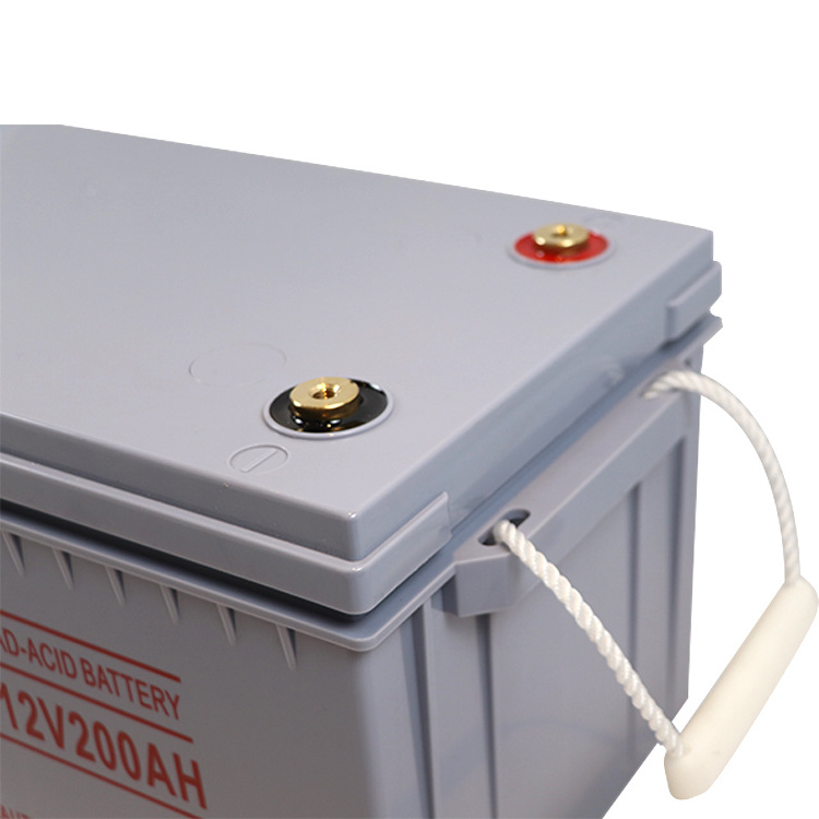 Excellent Safety Performance Solar Vrla Battery 12V 200AH Power Safe Battery 12V