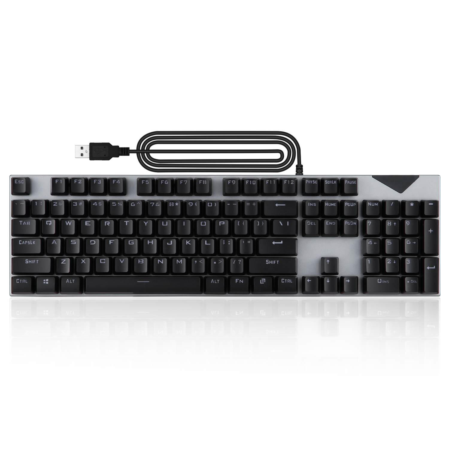 MAC Win Best Gaming Keyboard Rgb Mechanical Keyboard 104 Keys Gateron Switch Custom Keyboard Office Gaming Color Box Banda Wired