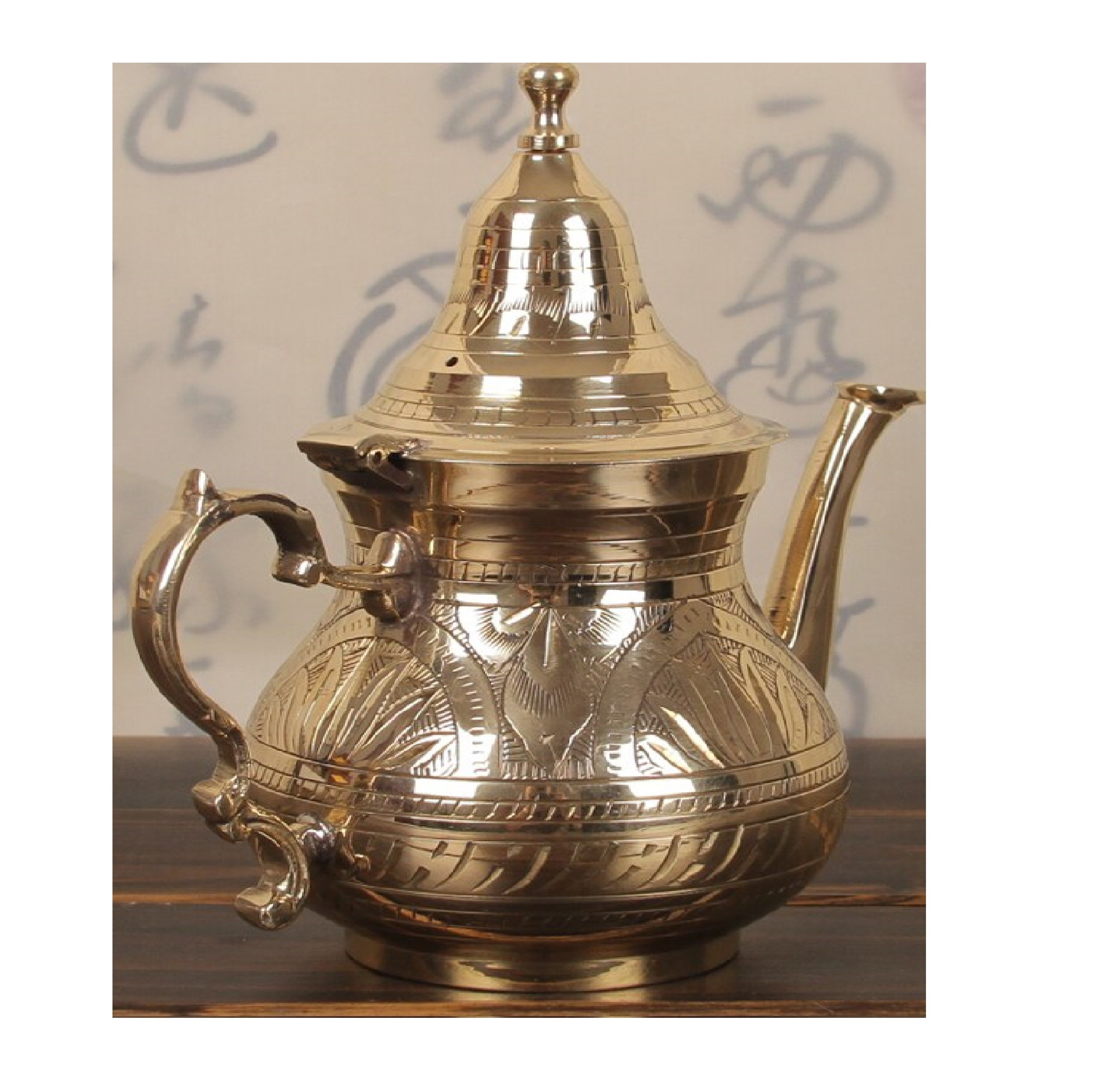 Manufacturer Of Brass Cast Teapot & Coffee Pot Vintage Selling Metal Arabic Teapot Made India