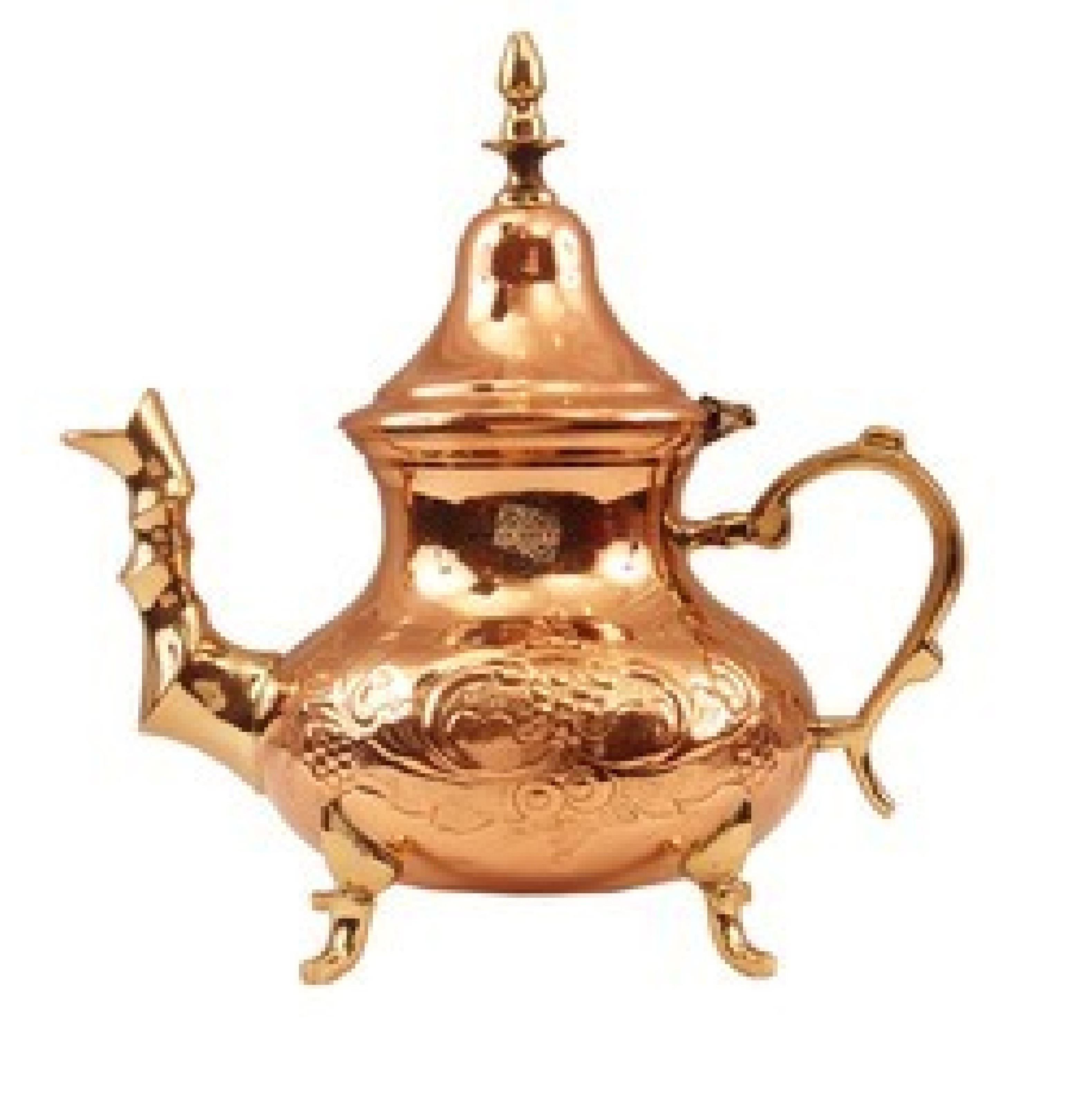 Manufacturer Of Brass Cast Teapot & Coffee Pot Vintage Selling Metal Arabic Teapot Made India