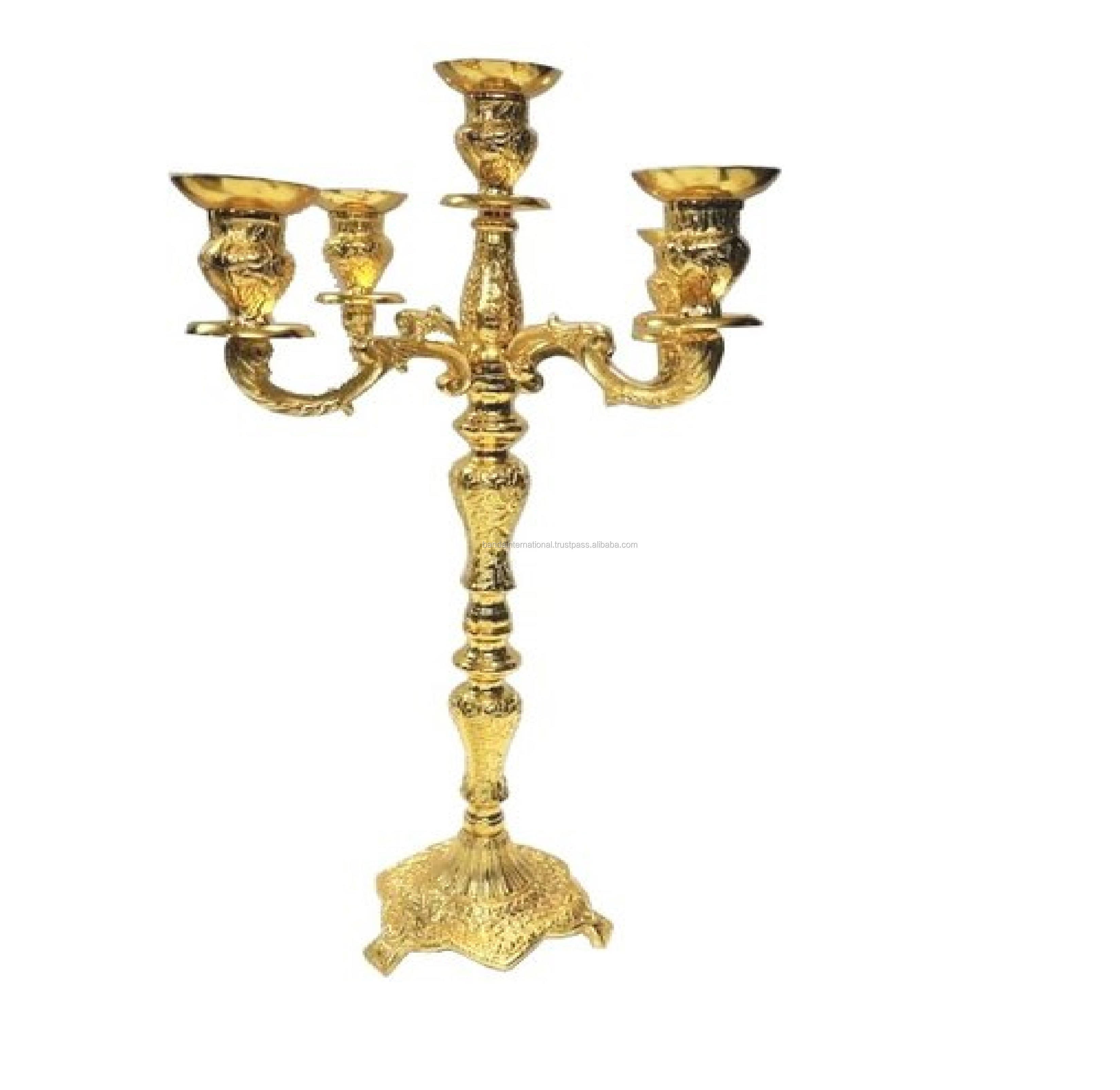 High Quality Brass Cast Tea Light Candle Holder Stand Made In India Hot Selling Candlestick Stand