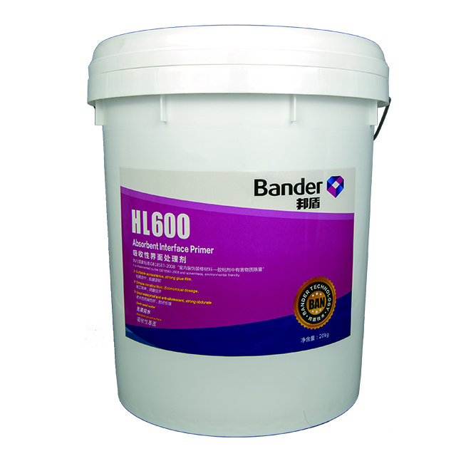 Bander Hl600-12 Latex Polymer Primer High Adhesion Cement Base Substrate Absorbability Concentrated Primer Acrylic Construction