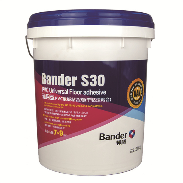 Bander 380 High Strength PVC Tile  and Sheet Flooring Adhesive for Dry Sticky Construction Environmental Friendly Flooring Glue