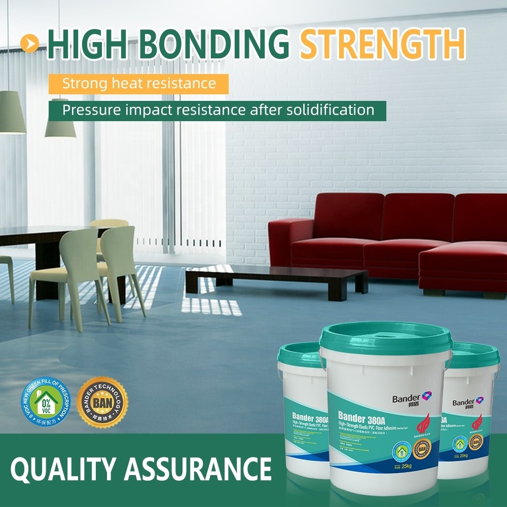 Moisture Resistance Pvc Wood Flooring Elastic Floor Glue