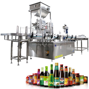 Automatic 4 Heads Bottle Soy Sauce Filling Machine Cooking Oil Liquid Filling Machine