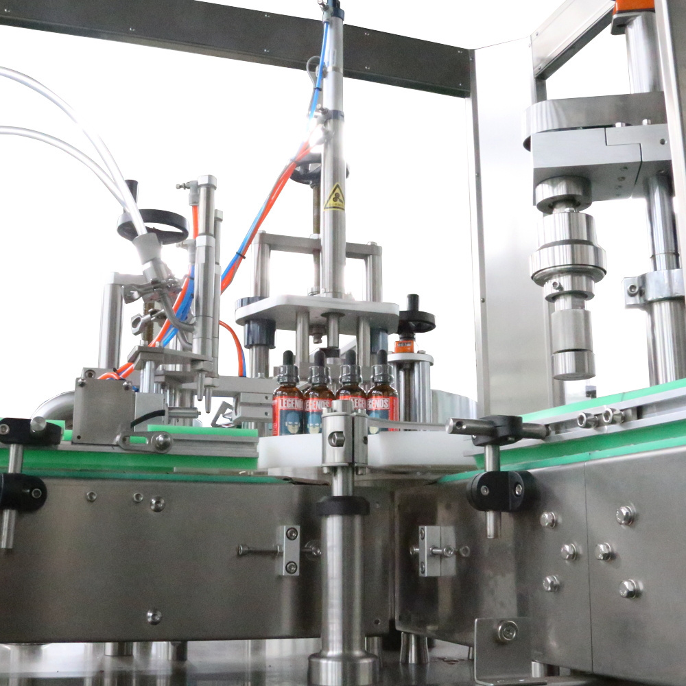 Xiepai Full Automatic Monoblock 5ml 10ml 15ml 30ml 50ml Small Vial Bottle Liquid Filling Capping Machine for Packing Machinery