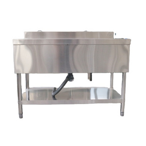 Stainless Steel European Style Commercial Large Bowl Single Sink For Kitchen Commercial Restaurant