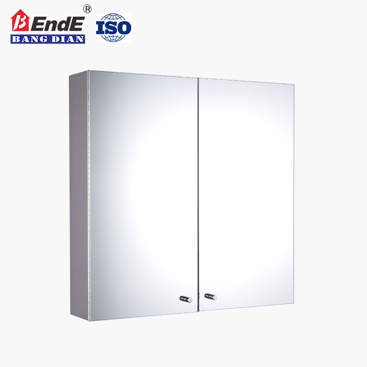 OEM And ODM good quality modern wall mounted stainless steel vanity cabinet bathroom mirror cabinet