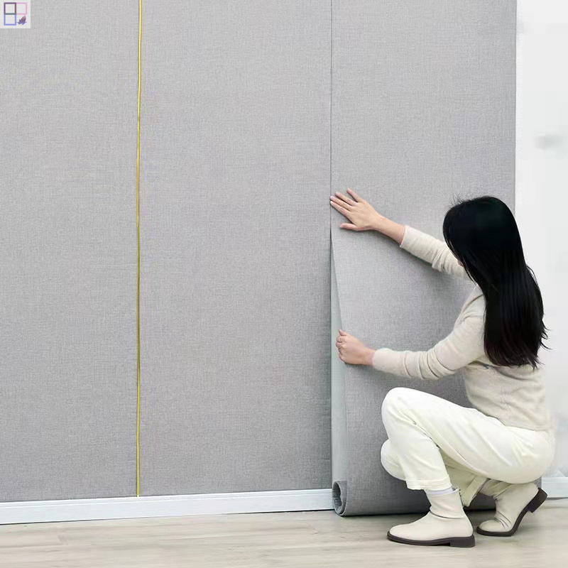 Sound insulation PE foam wall sticker soft Wallboard self-adhesive wallpapers/wall panels for home