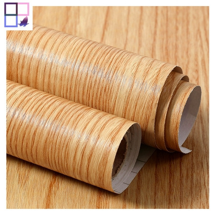 PVC decor foil laminate vacuum desk door furniture film panel peel and stick wall covering interior decorative