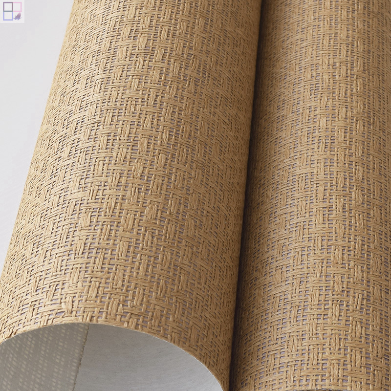 Real bamboo linen hemp grass natural grasscloth wallpaper for hotel