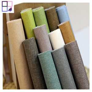 Household hot selling decoration wall papers fabric wallpapers living room cloth wallcovering