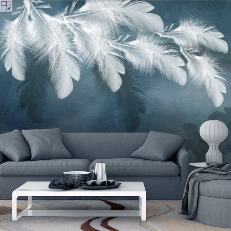 3D Wallpaper Abstract European Relief Wall Art Mural Fabric for Living room TV Background Wall