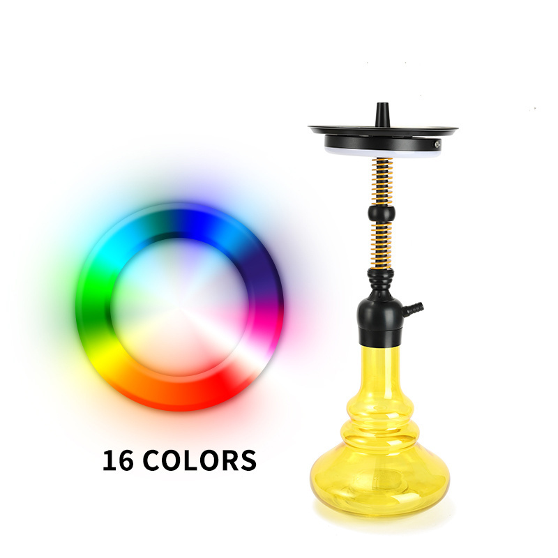 New Hookah Led Ring Lamp Shisha Accessories Remote Control Led Light Hookah Accessories