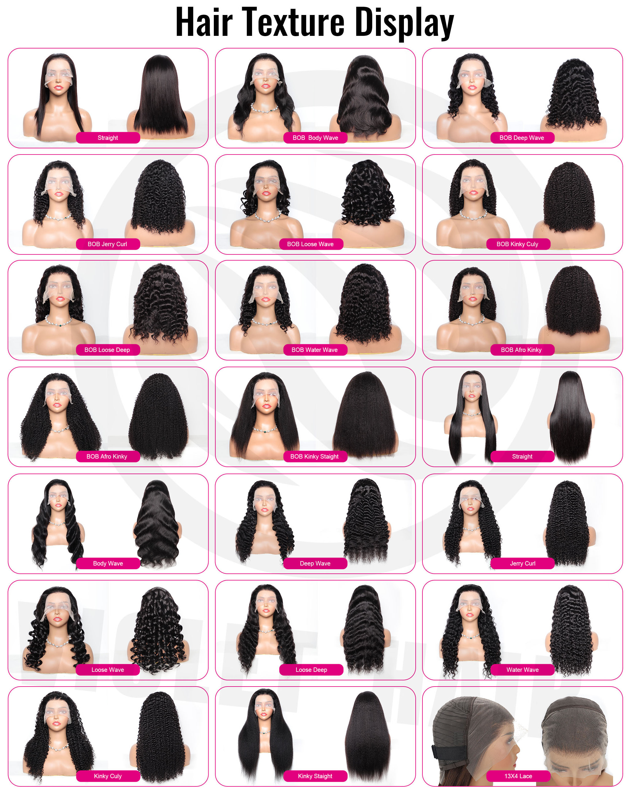 Free Sample 13x4 Lace Frontal Peruvian Hair Wig Raw Virgin Cuticle Aligned Hair Wigs 100% Human Hair Lace Front Water Wave Wig