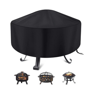 Fire Pit Accessories Cover Superior Quality Round Fire Pit Cover For Home And Garden Usage