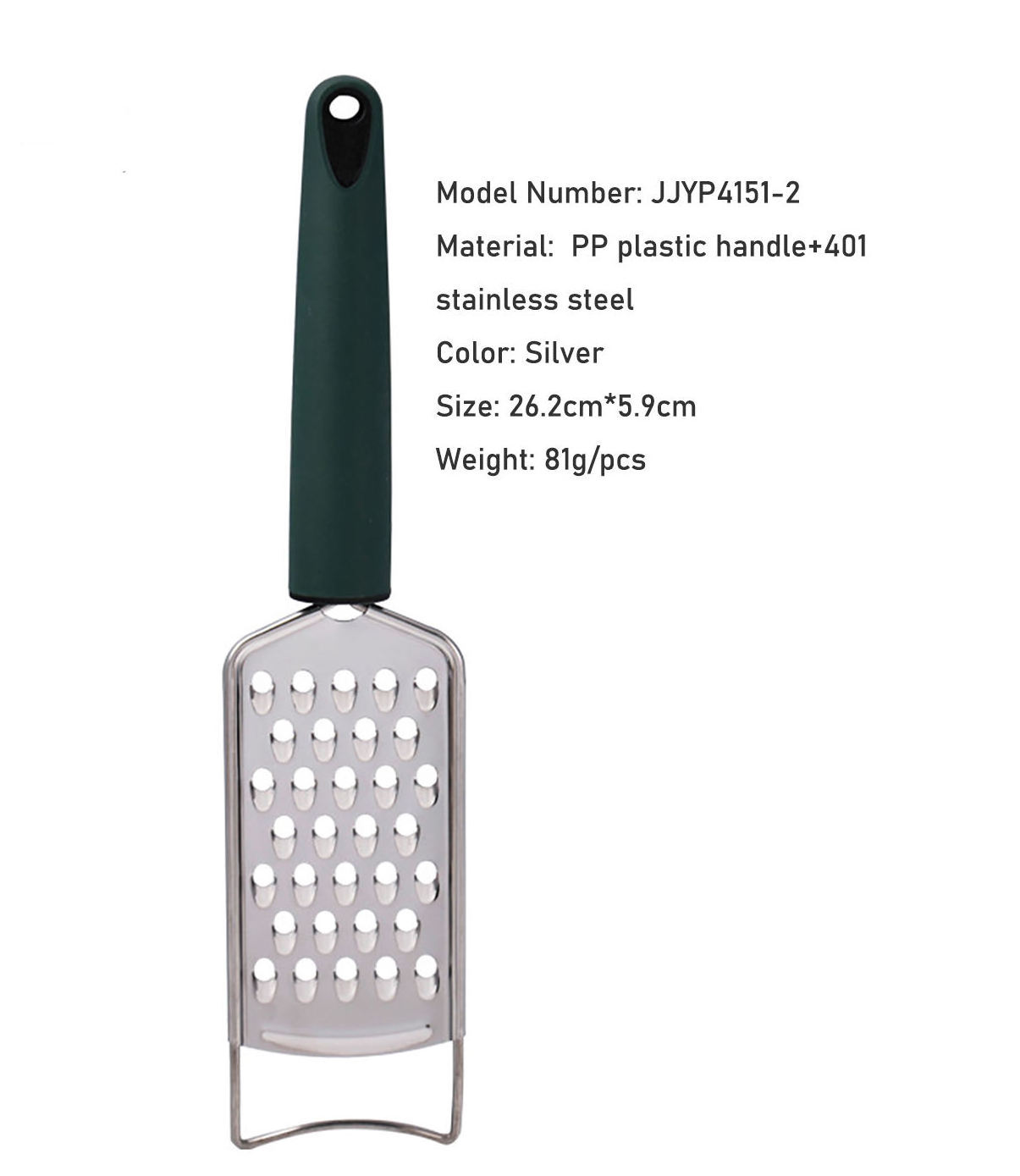 Best Selling Durable Professional Stainless Steel Cheese Grater With Non Slip Handle