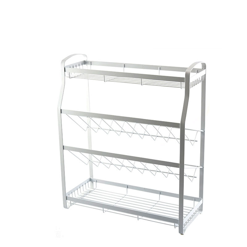 4-Tier Big Home Metal Iron Storage Kitchenware Supplies Kitchen Shelves Shelf