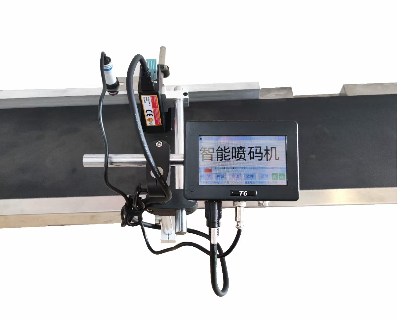 Online Thermal Continuous TIJ Printing Inkjet Code Printer Expiry Date Batch Coding Machine