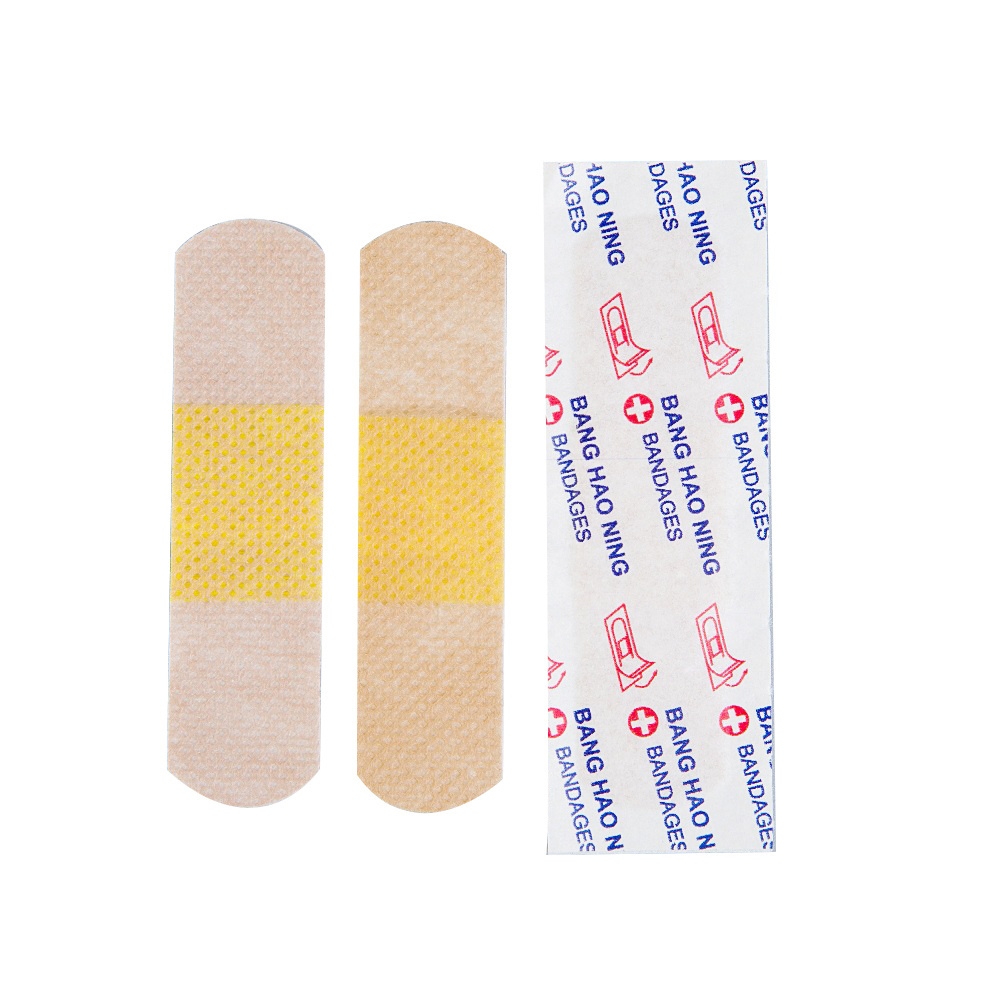 BANGHAONING 100PCS/BOX Flexible comfortable Non-woven fabric  72*19mm Adhesive Bandage