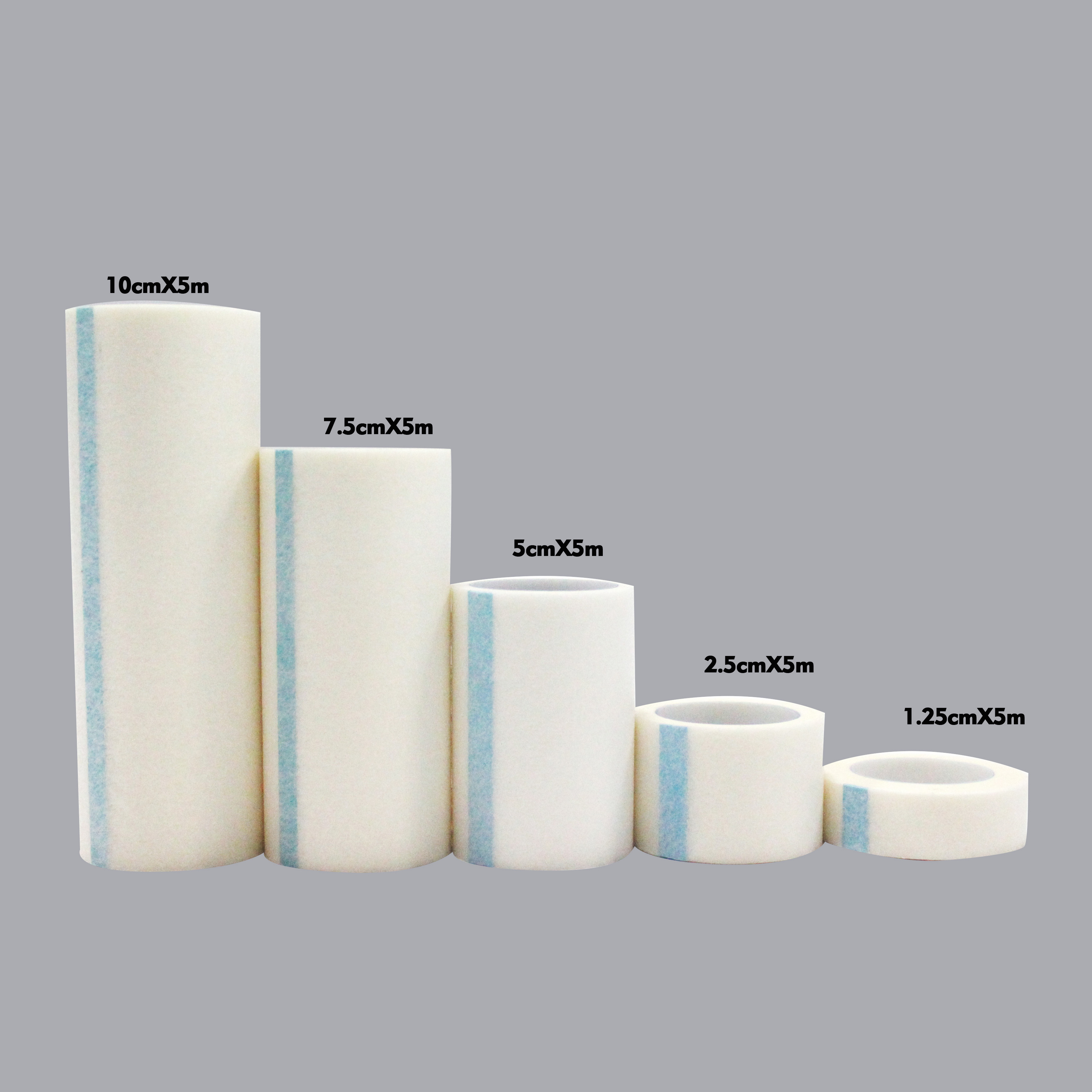 CE ISO13485 1.25cmX5m  Medical disposable Adhesive Surgical Microporous acrylic glue  Non-woven paper tape