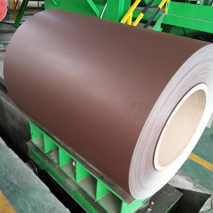 Texture matt color coated steel sheet coil ppgi and ppgl steel coil