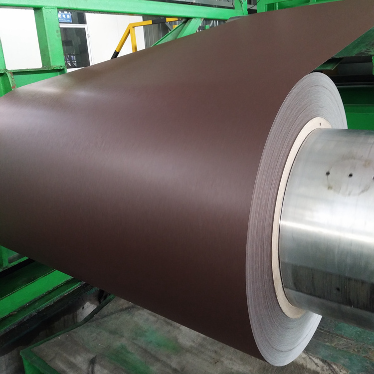 Texture matt color coated steel sheet coil ppgi and ppgl steel coil