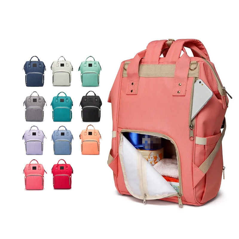 Wholesale oxford large capacity travel waterproof maternity mummy nappy backpack Outdoor Mommy diaper bag