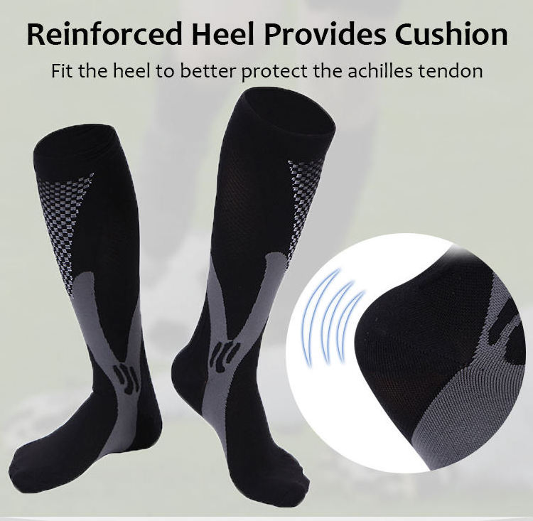 Wholesale custom performance sports non-slip athletic soccer grip socks anti-slip football socks for men