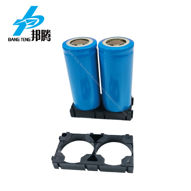 Factory Outlet 2p 26700 Cylindrical Battery Holder Case Bracket 26700 Battery Cell Holders