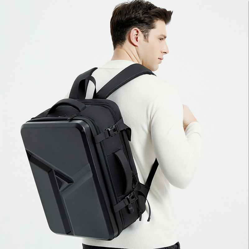 2023 New Business Anti Lift Men Backpack Usb Charging Waterproof 17.3 Inch Eva Men's Travel Laptop Backpacks