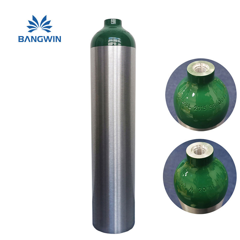 Beverage Soda maker 60L 0.6L 425g 450g CO2 Refill Cartridges Co2 Exchange Aluminum Bottle Cylinder with TR21-4 PIN valve