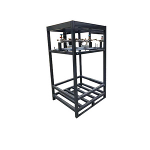 3*4/4*4 12 units/16 units Hot Selling Gas Cylinder Storage Bottle Rack for 40L 50L Gas Cylinder