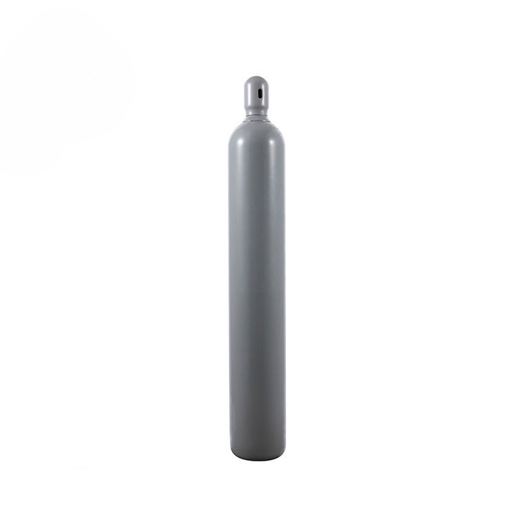 Gas Purity 99.999% 40L Steel Oxygen/Carbon Dioxide/Nitrogen/Argon Gas Cylinder Price with valves and handle