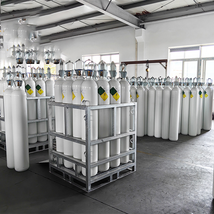 High Purity 6M3 Helium Tank Refill 40L Industrial Gas 99.999% Balloon Helium Gas Cylinder Price